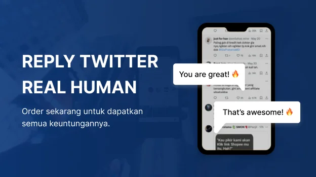 harga jasa reply twitter