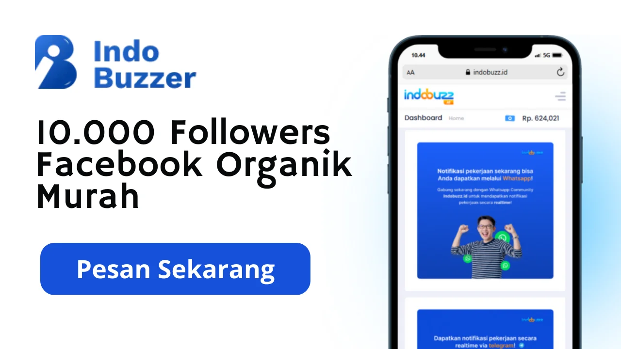 10.000 Followers Organik Buzzer Dukung Facebook Pro