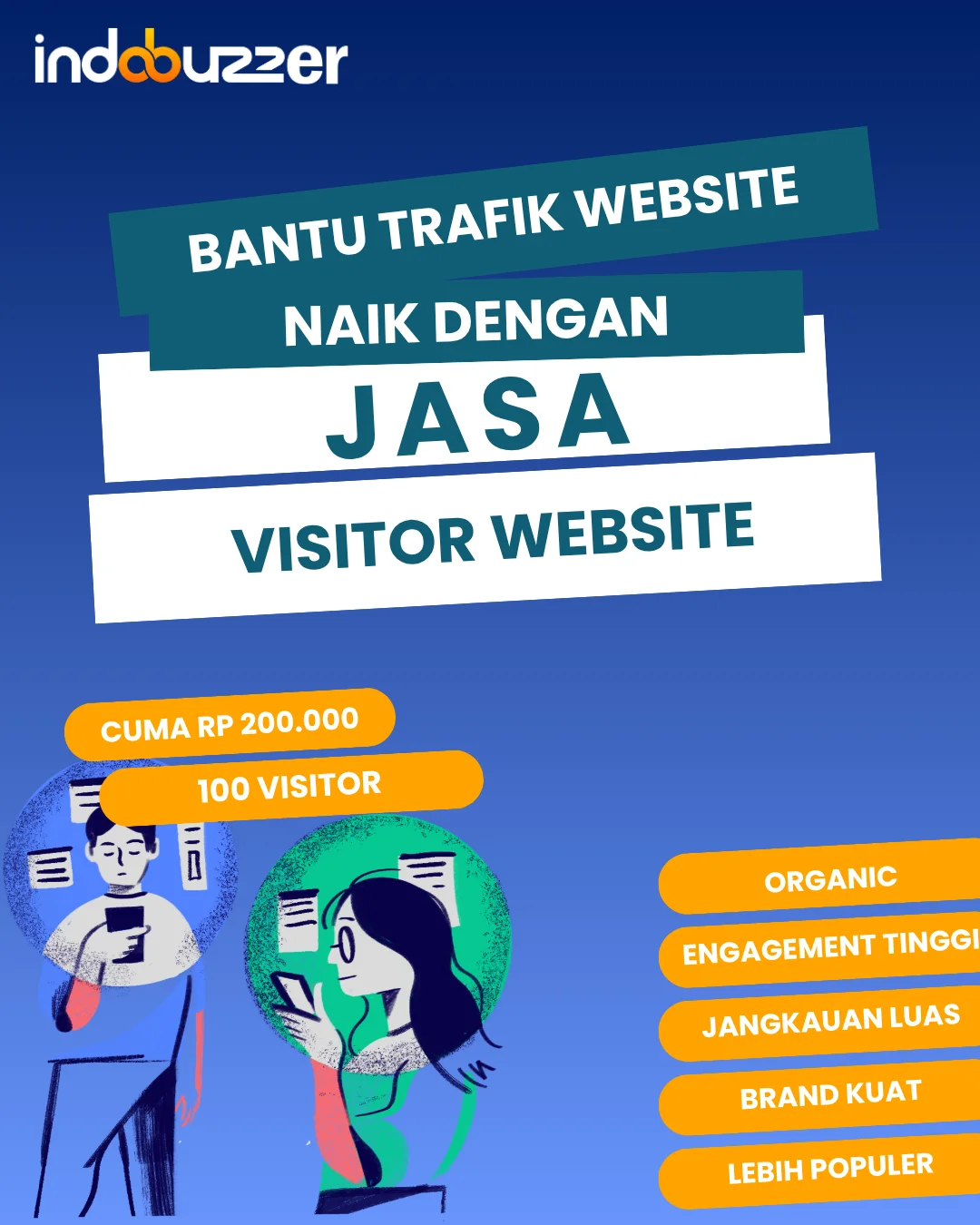 Bantu Trafik Website Naik Dengan Jasa Visitor Website Buzzer