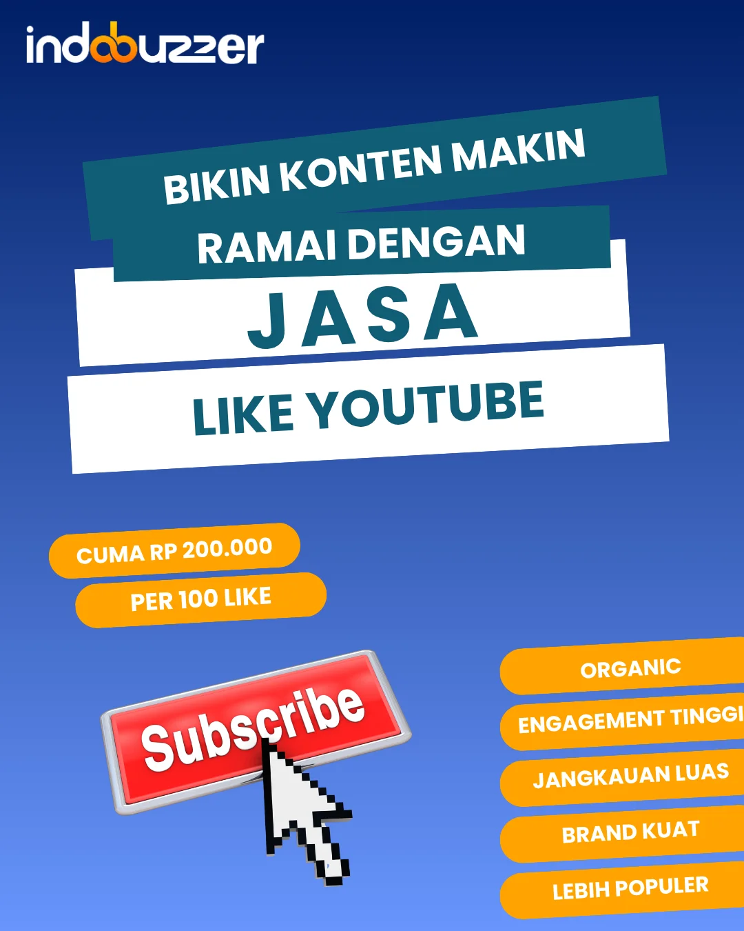 Bikin Konten Makin Ramai Dengan Jasa Like Youtube Indobuzzer
