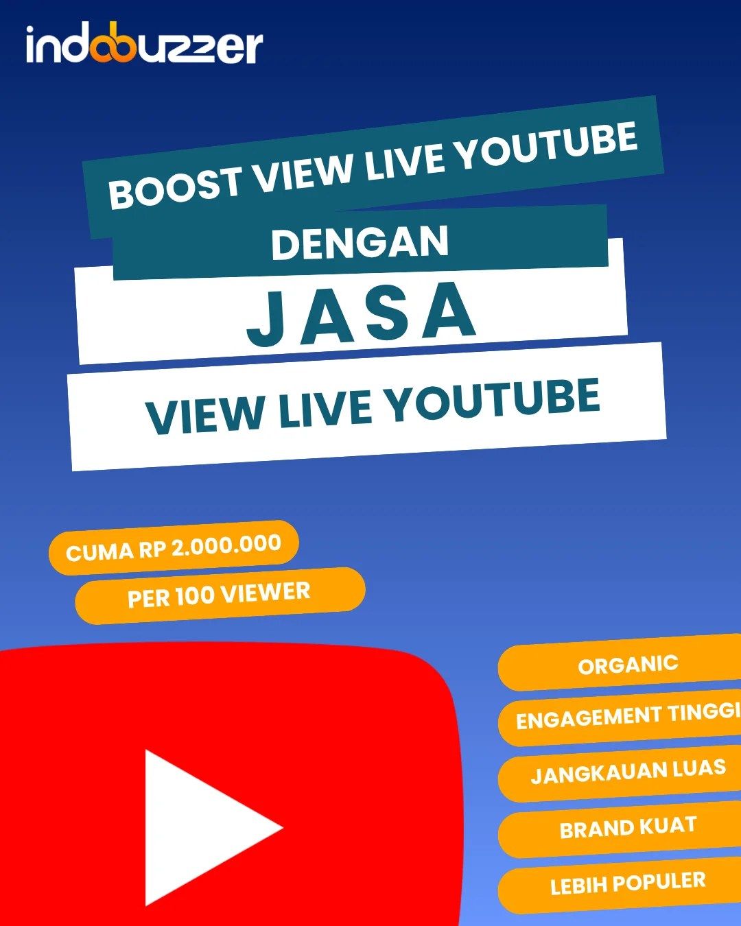 Boost View Live Youtube Oleh Jasa View Live Youtube Buzzer