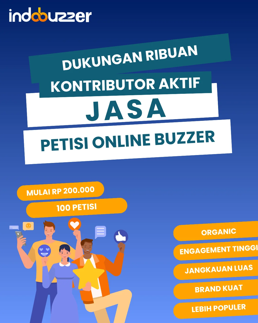 Dukungan Ribuan Kontributor Aktif, Keunggulan Jasa Petisi Online