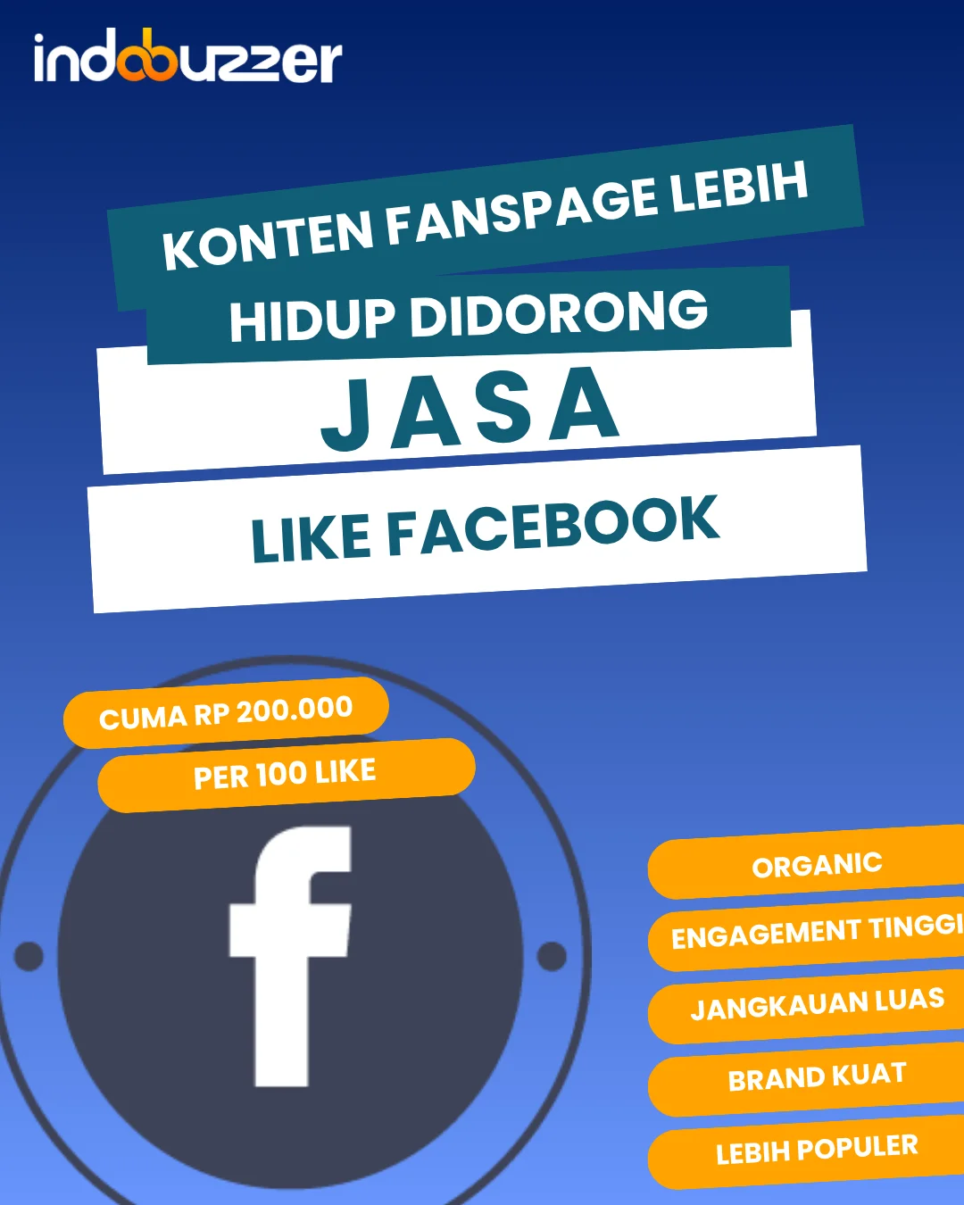 Konten Fanspage Lebih Hidup Didorong Jasa Like Facebook Buzzer