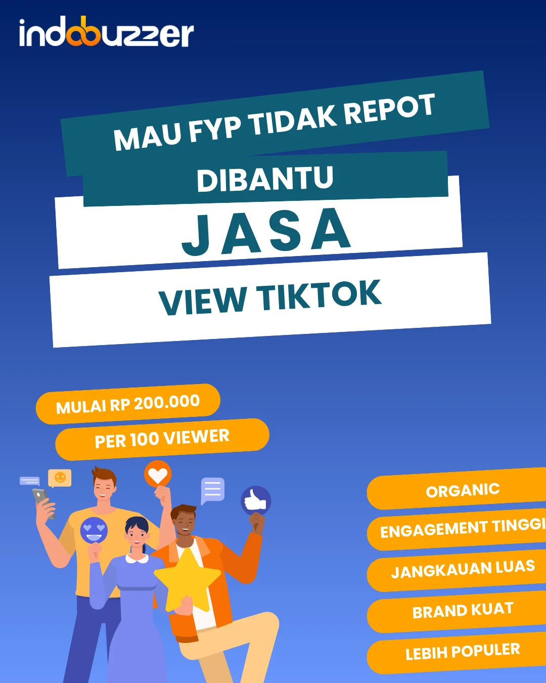 Mau FYP Tidak Repot Dibantu Jasa View Tiktok Buzzer