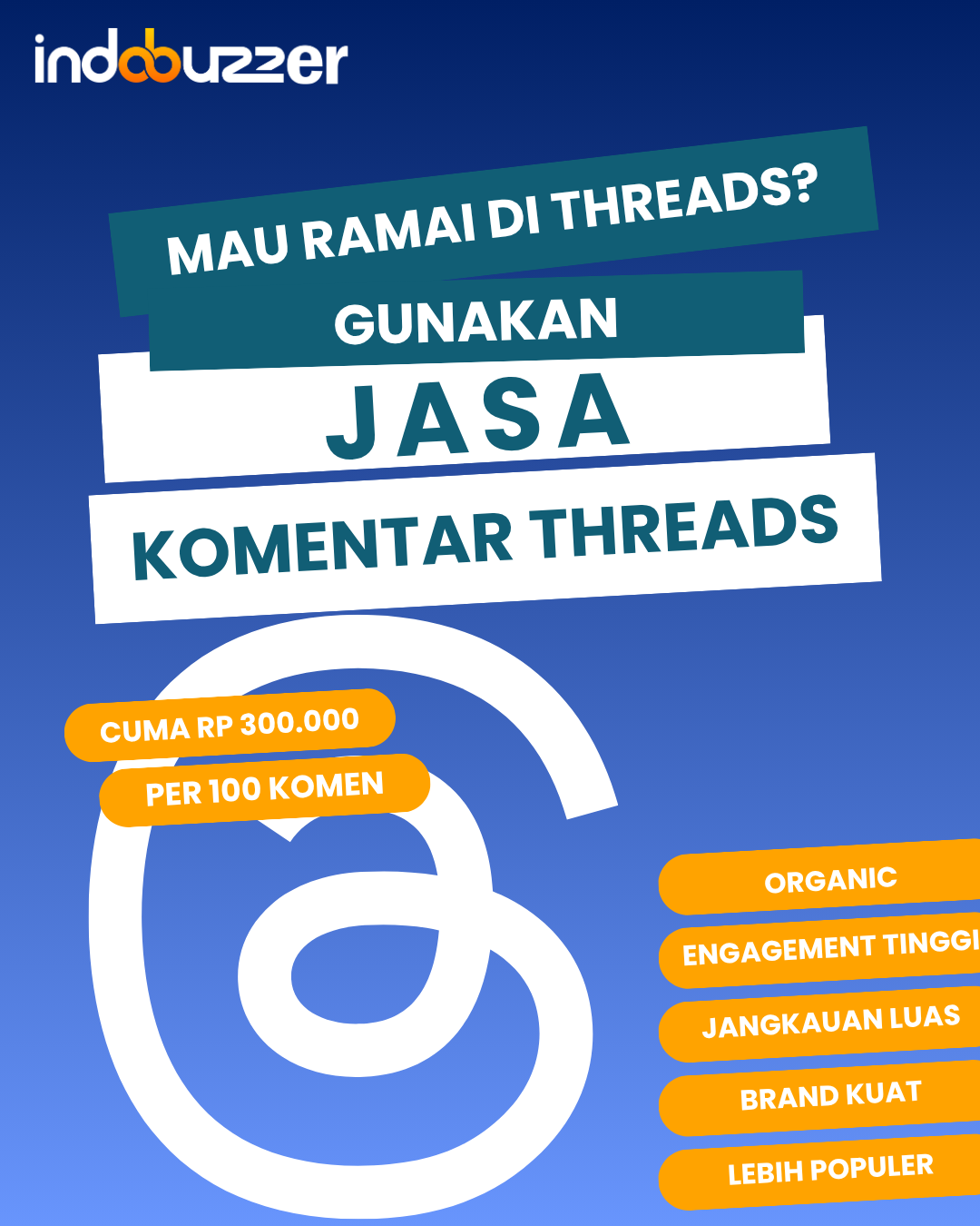 Mau Ramai di Threads? Ini Solusi Jasa Komentar Threads Buzzer