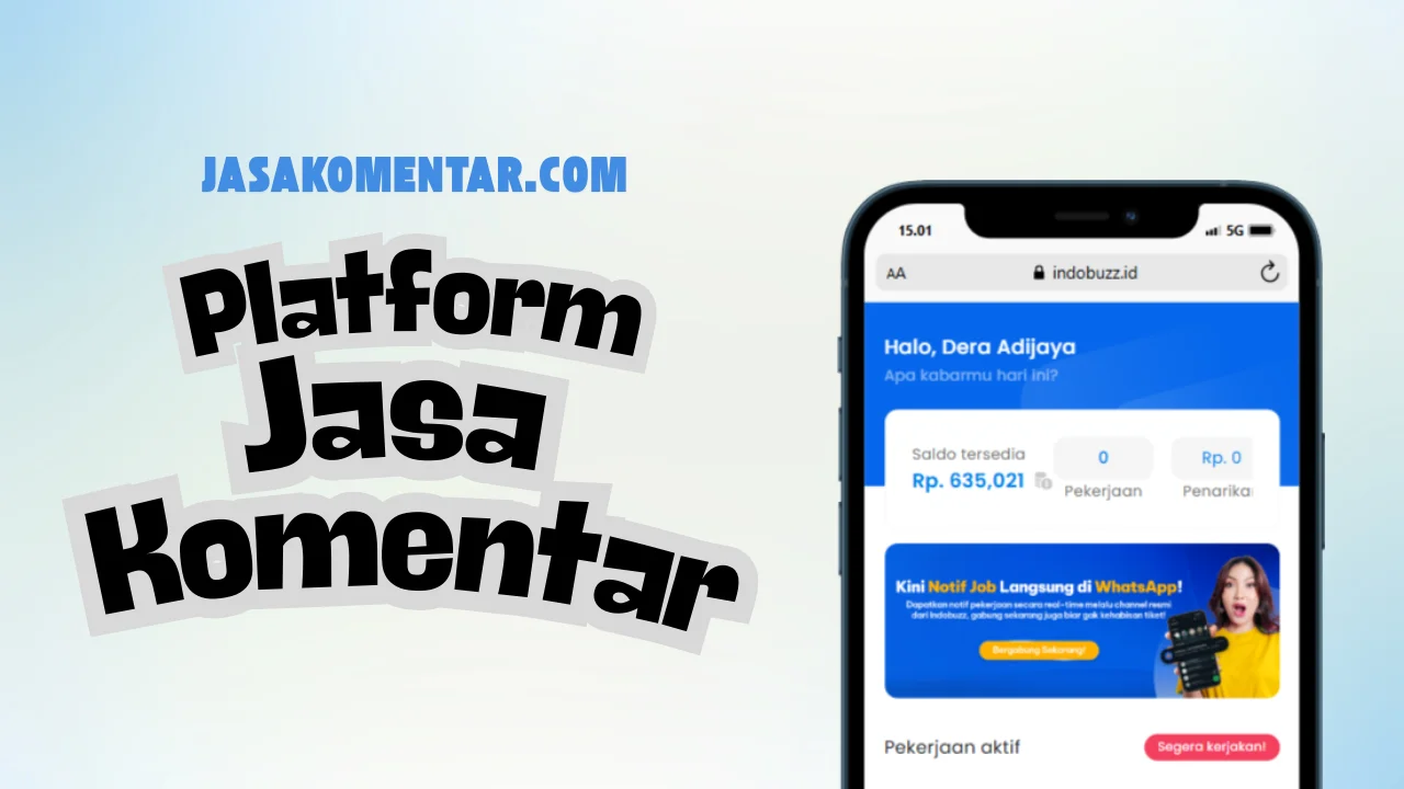 Platform Jasa Komentar Organik Hanya di Jasakomentar.com