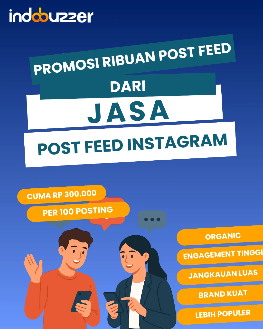 Promosi Ribuan Post Feed Dari Jasa Post Feed Instagram Buzzer