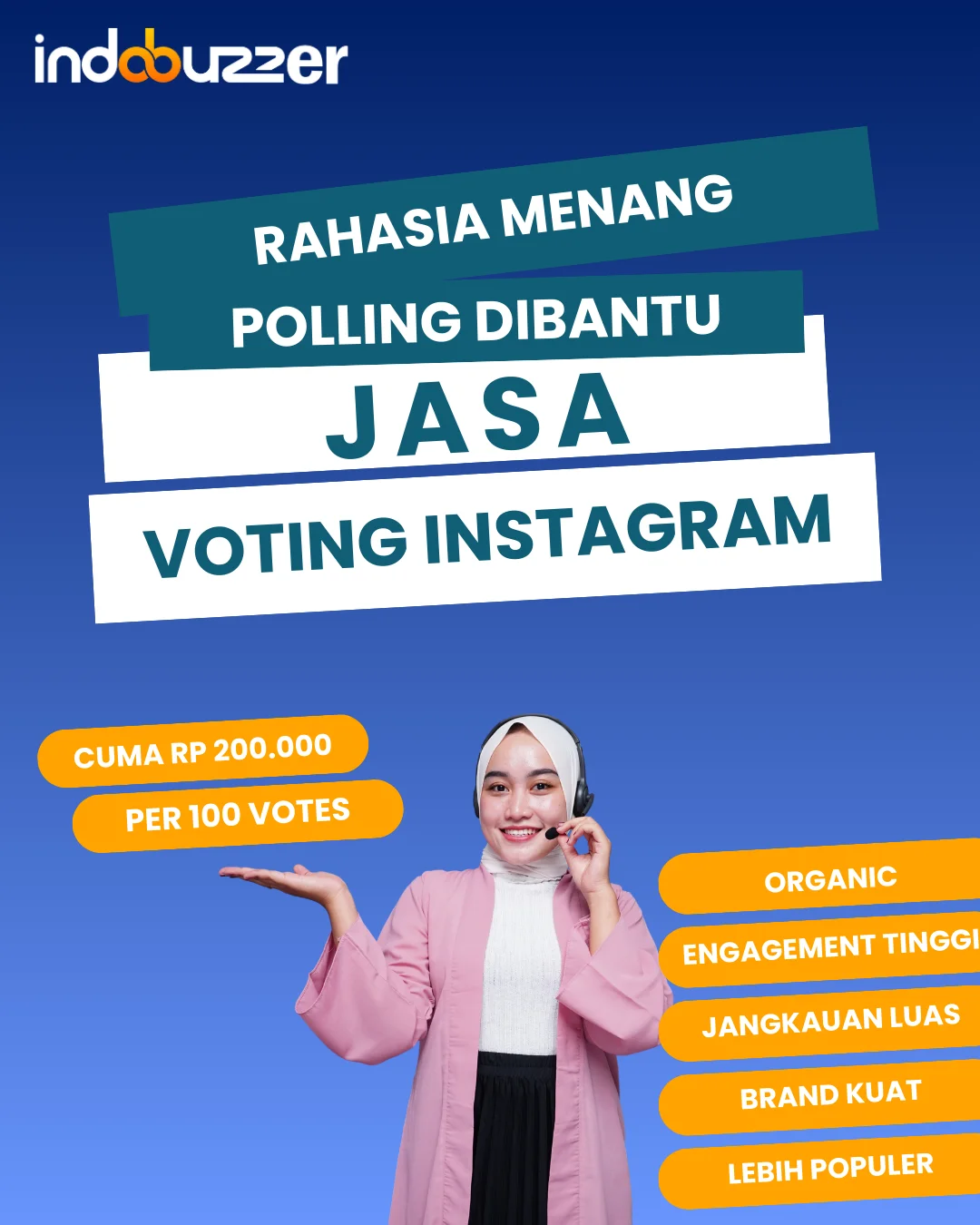 Rahasia Menang Polling Instagram Dibantu Jasa Voting Indobuzzer
