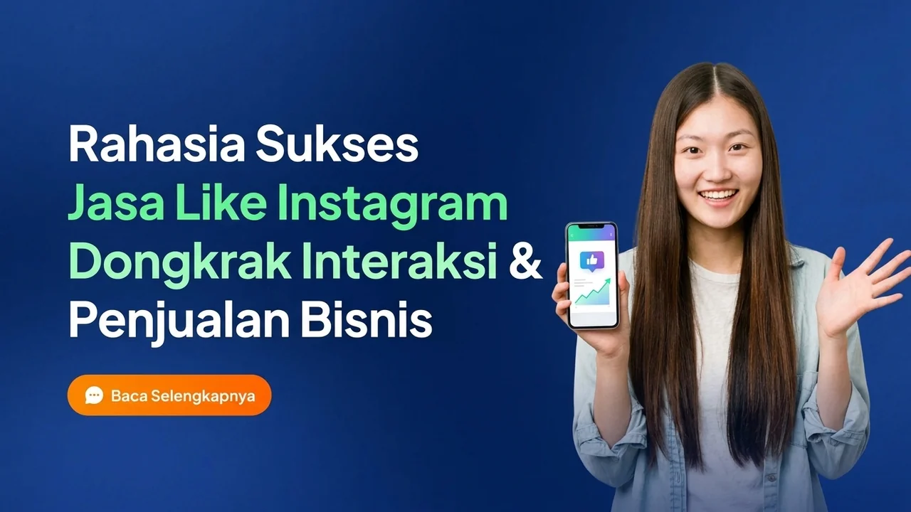Rahasia Sukses Jasa Like Instagram Dongkrak Interaksi dan Penjualan Bisnis