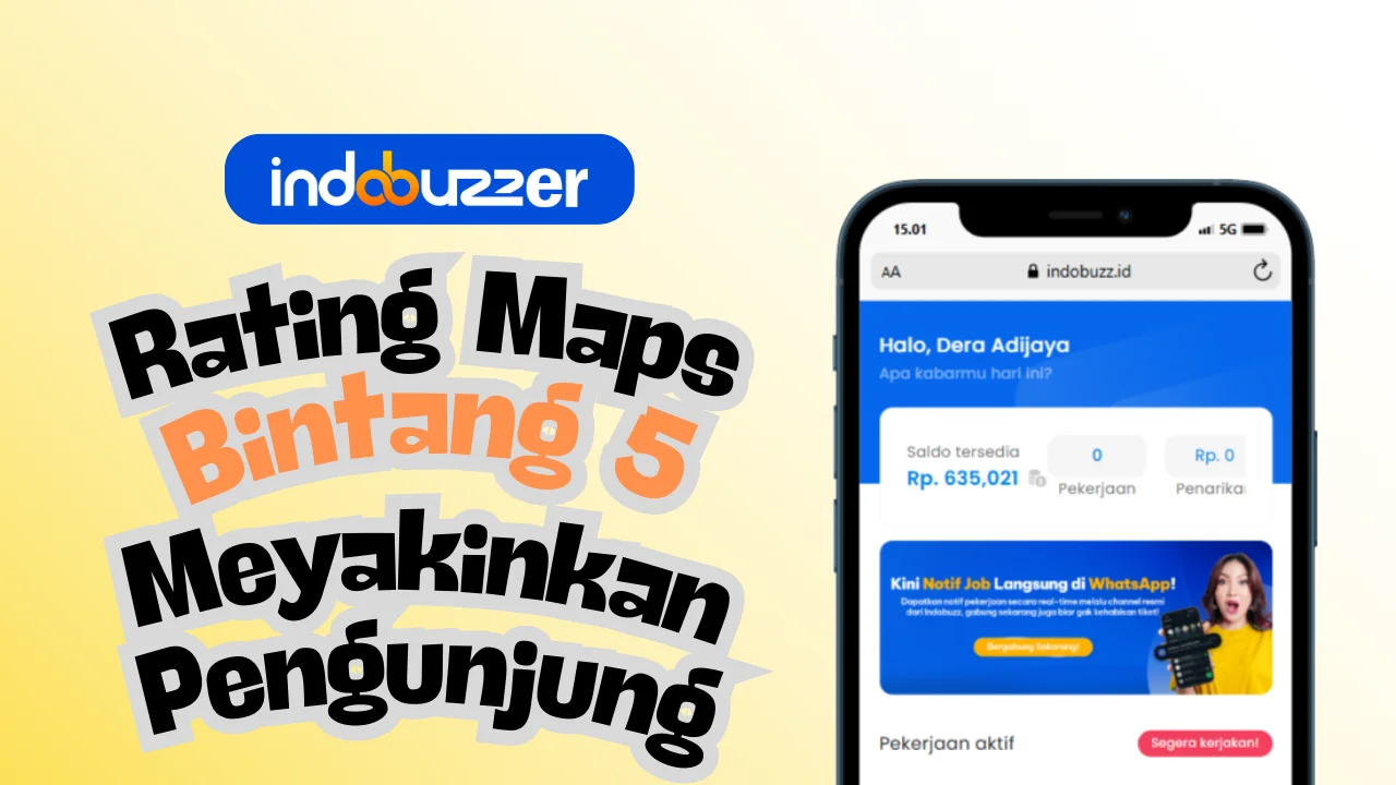Rating Maps Bintang 5 Meyakinkan Pengunjung – Indobuzzer.com