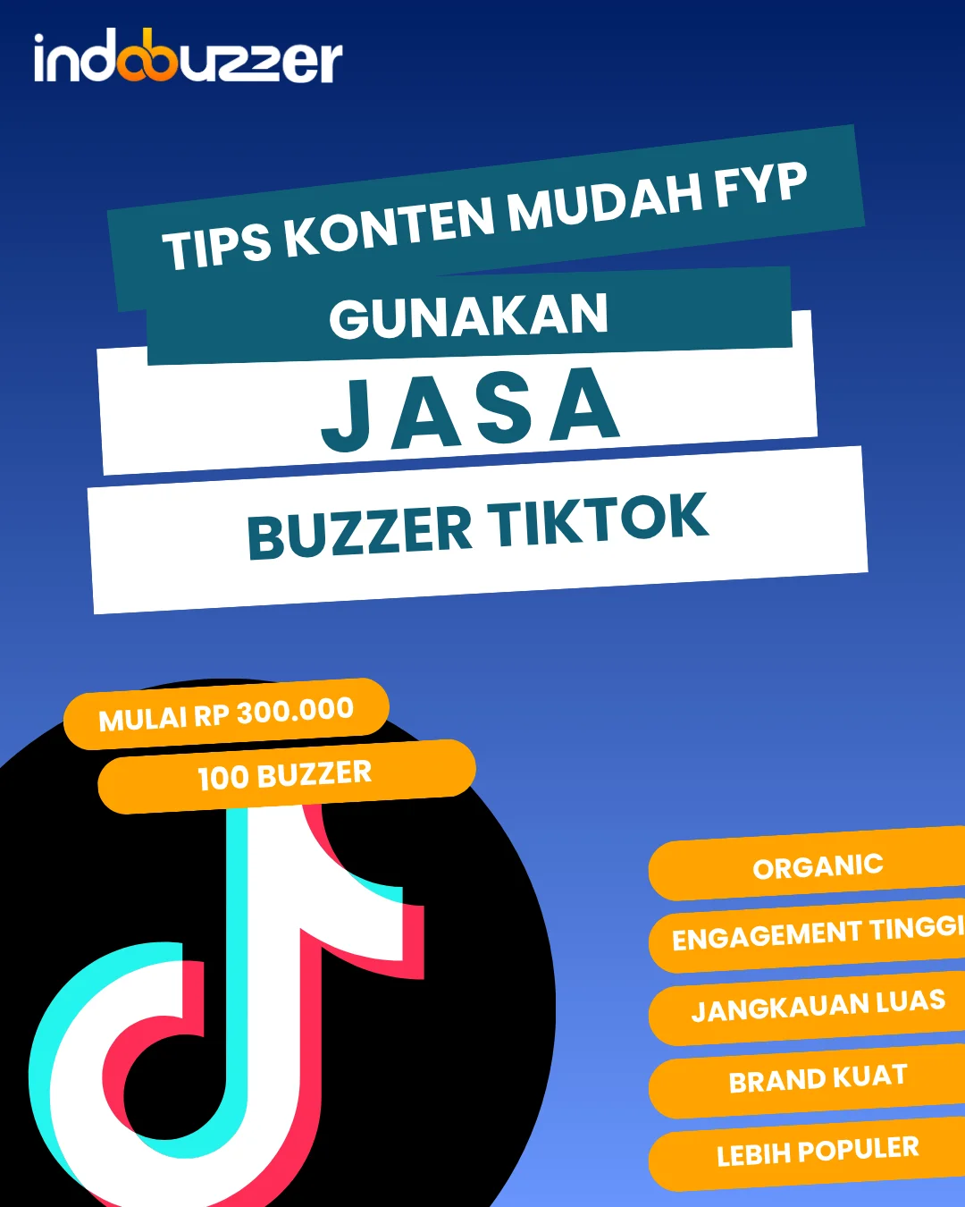 Tips Konten Mudah FYP Pakai Jasa Buzzer Tiktok