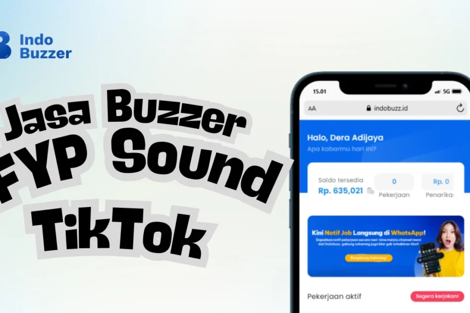 jasa buzzer fyp sound tiktok