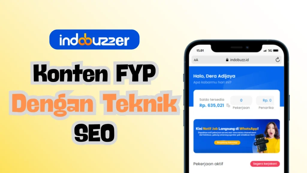 fyp konten dengan seo