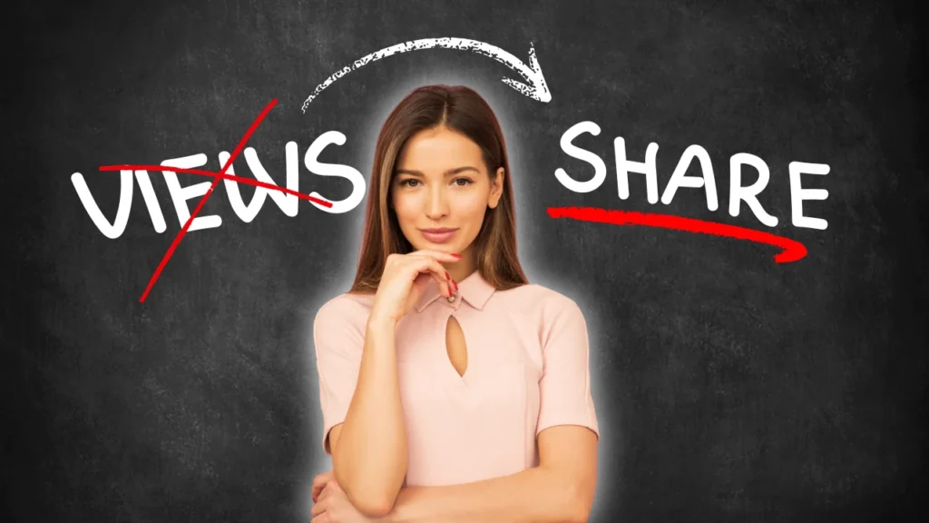antara view dan share