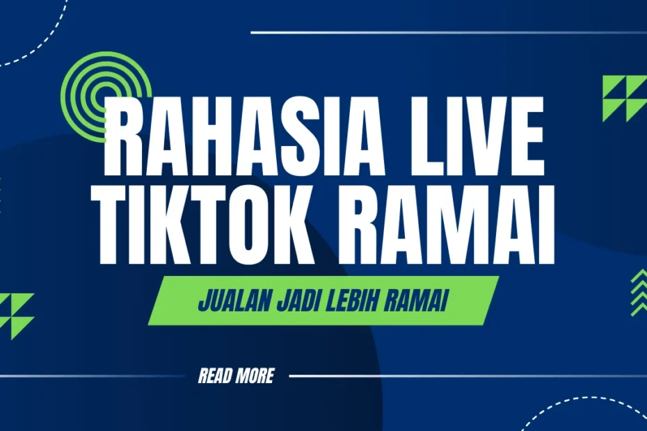 live jualan lebih ramai