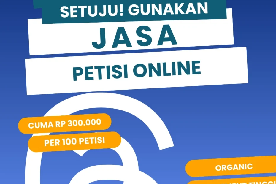 ribuan buzzer petisi setuju