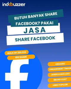 butuh banyak share facebook